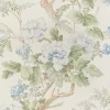 Lee Jofa Chinese Peony Wallpaper - Blue