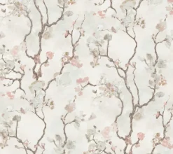 Lemieux et Cie Signature Avril Chinoiserie Wallpaper - Blush