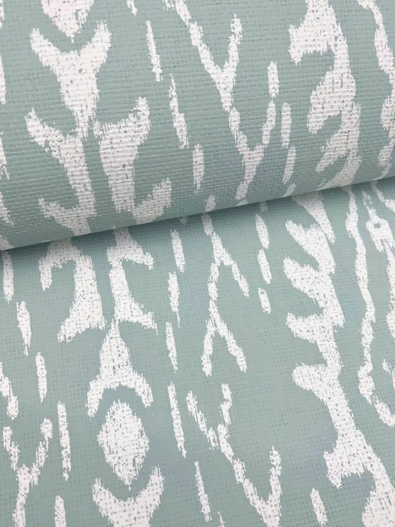 Lemieux et Cie Signature Rousseau Paperweave Wallpaper - Sage