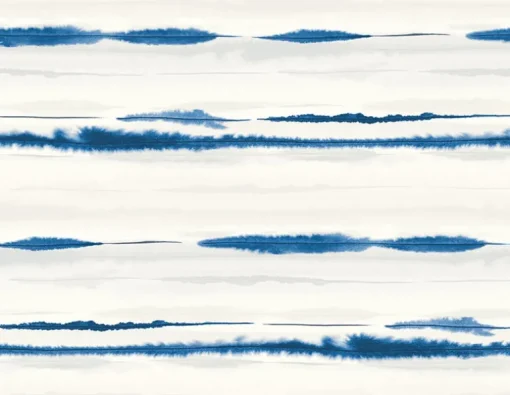 Lillian August Horizon Stripe Peel & Stick Wallpaper - Blue Oasis