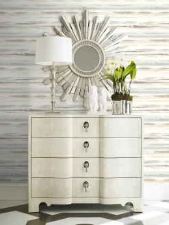 Lillian August Horizon Stripe Peel & Stick Wallpaper - Sand Dunes