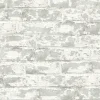 Lillian August Soho Brick Peel & Stick Wallpaper - Gray
