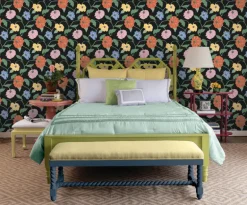 Madcap Cottage Jungle Garden Peel & Stick Wallpaper - Nightfall