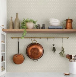 Magnolia Home Charm Wallpaper - Grey