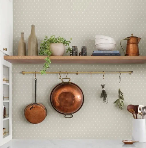 Magnolia Home Charm Wallpaper - Grey