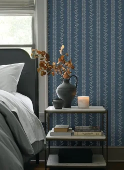 Magnolia Home Everleigh Wallpaper - Navy