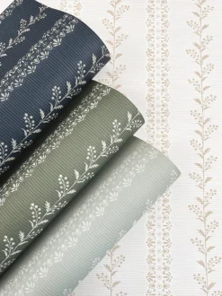Magnolia Home Everleigh Wallpaper - Navy
