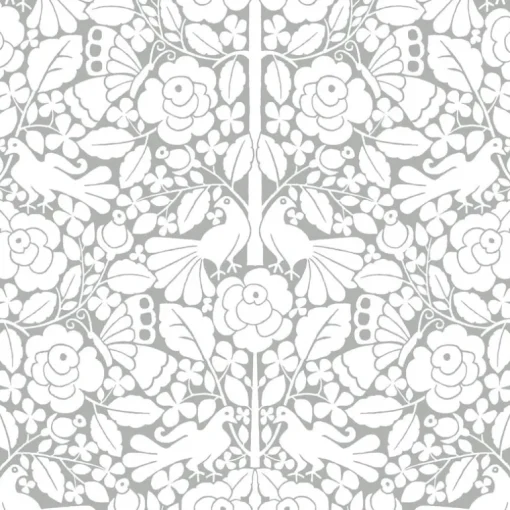 Magnolia Home Fairy Tales Peel & Stick Wallpaper - Grey