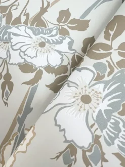 Magnolia Home Gwendolyn Wallpaper - Blue & Suede