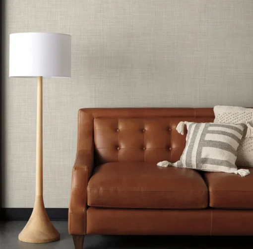 Magnolia Home High Performance Crossroad Wallpaper - Oat