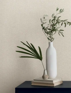 Magnolia Home High Performance Brindled Wallpaper - Cotton
