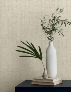 Magnolia Home High Performance Brindled Wallpaper - Linen