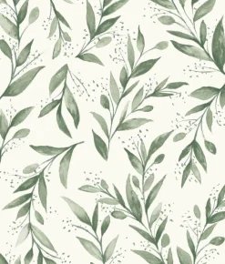 Magnolia Home Olive Branch Peel & Stick Wallpaper - Olive Grove
