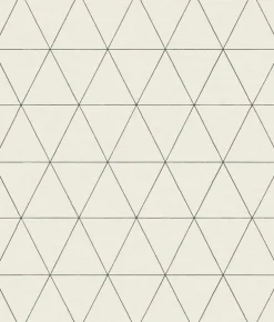 Magnolia Home Ridge Wallpaper - White & Black