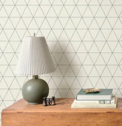 Magnolia Home Ridge Wallpaper - White & Black