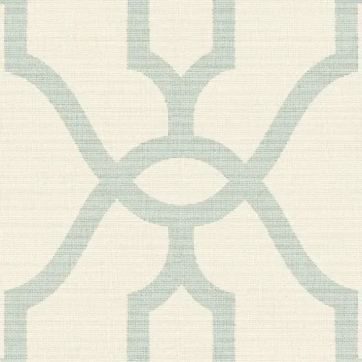Magnolia Home Woven Trellis Wallpaper - Eggshell Blue