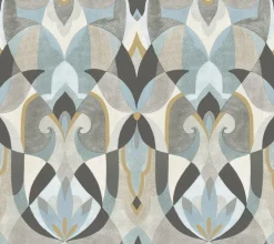 Mediterranean Malta Wallpaper - Blue
