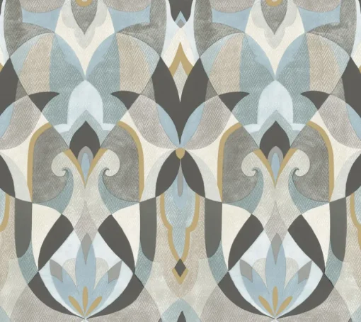 Mediterranean Malta Wallpaper - Blue