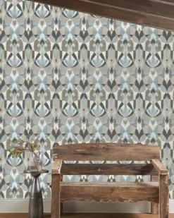 Mediterranean Malta Wallpaper - Blue