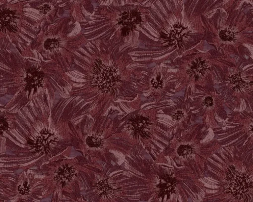 Missoni Home Anemoni Wallpaper - Burgundy