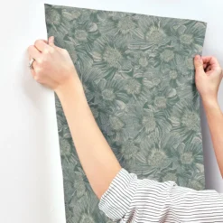 Missoni Home Anemoni Wallpaper - Teal