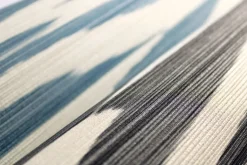 Missoni Home Flamed Zig Zag Wallpaper - Blue & Cream