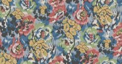 Missoni Home Flower Pot Wallpaper - Blue