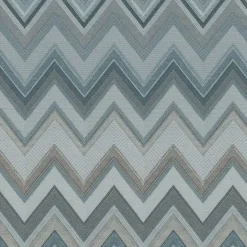 Missoni Home Happy Zig Zag Wallpaper - Blue