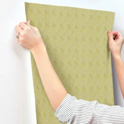 Missoni Home Sestriere Wallpaper - Golden