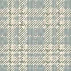 Mitchell Black Co-Ed Clark Plaid Wallpaper - Lake Shore Blue