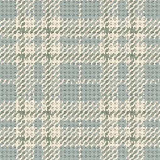 Mitchell Black Co-Ed Clark Plaid Wallpaper - Lake Shore Blue