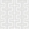 Mitchell Black Co-Ed Halsted Wallpaper - Quartz White