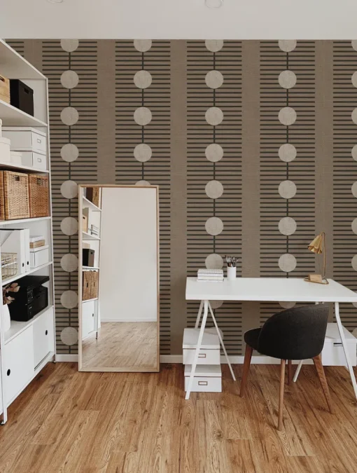 Mitchell Black Forbes Masters Nomalanga Wallpaper - Mocha Black