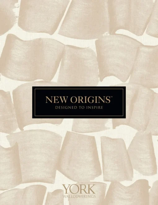 New Origins Flatiron Geometric Wallpaper - Brick