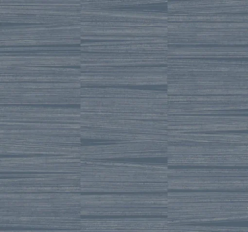 New Origins Line Stripe Wallpaper - Indigo