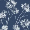 NextWall One O'Clocks Peel & Stick Wallpaper - Blue