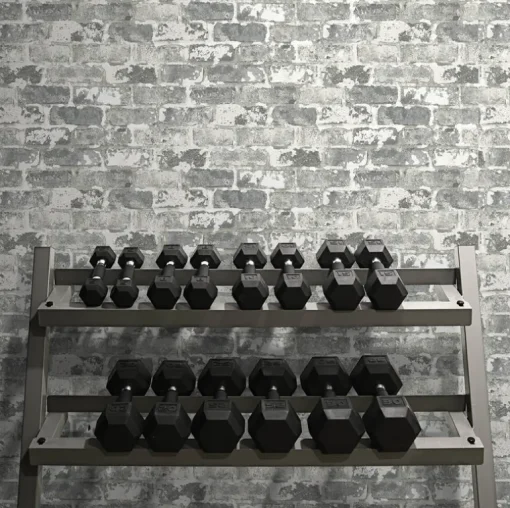 NextWall Weathered Brick Peel & Stick Wallpaper - Gray