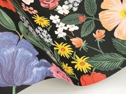 Rifle Paper Co. Blossom Wallpaper - Black