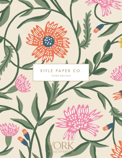 Rifle Paper Co. Butterfly House Wallpaper - Navy