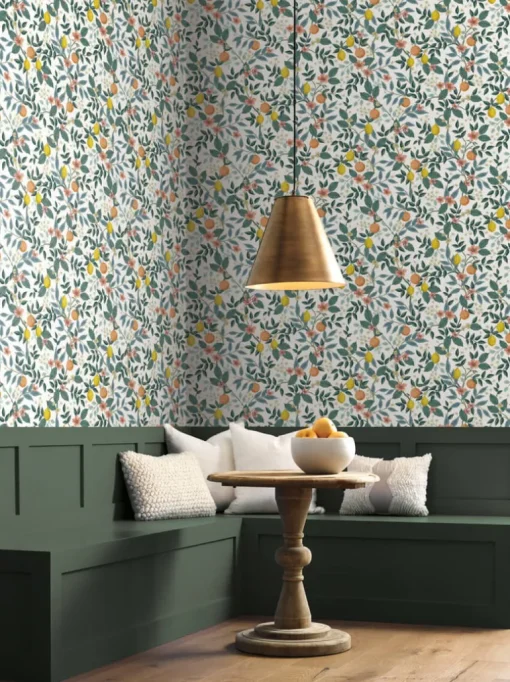 Rifle Paper Co. Citrus Grove Peel & Stick Wallpaper - Yellow & Green