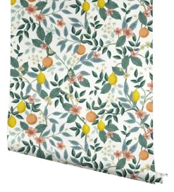 Rifle Paper Co. Citrus Grove Peel & Stick Wallpaper - Yellow & Green