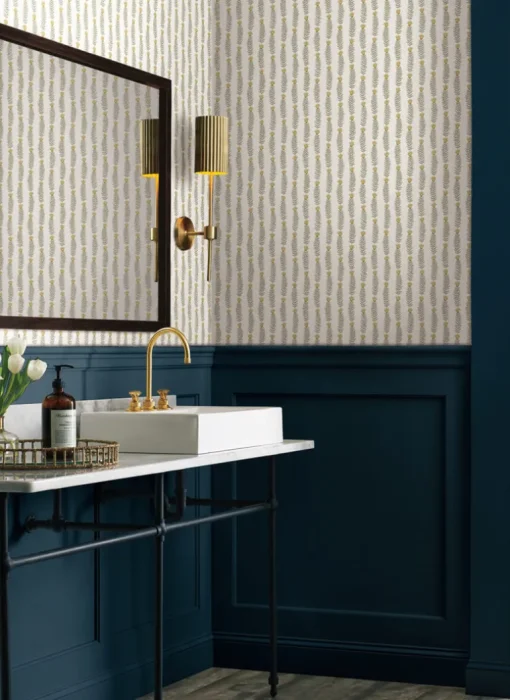 Rifle Paper Co. Eden Wallpaper - White & Beige