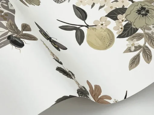 Rifle Paper Co. Flower Studies Wallpaper - Linen