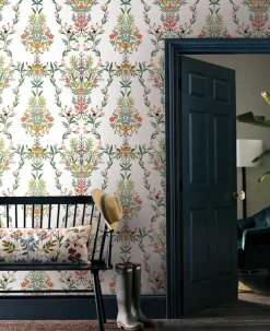 Rifle Paper Co. Luxembourg Peel & Stick Wallpaper - White