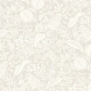 Rifle Paper Co. Pomegranate Peel & Stick Wallpaper - Beige & White