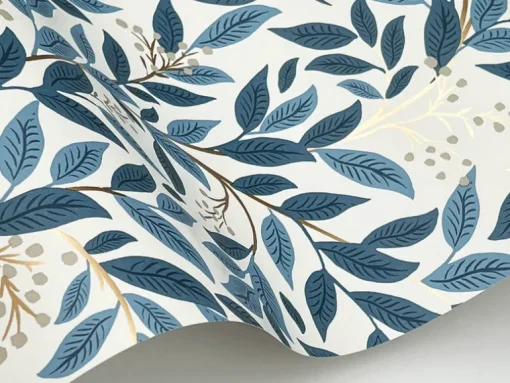 Rifle Paper Co. Willowberry Wallpaper - Blue
