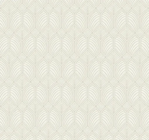 Ronald Redding Arts & Crafts Craftsman Wallpaper - Light Beige