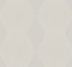 Ronald Redding Astoria Diamond Legacy Wallpaper - Soft Grey