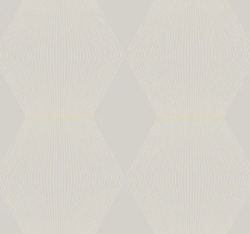 Ronald Redding Astoria Diamond Legacy Wallpaper - Soft Grey