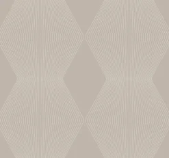 Ronald Redding Astoria Diamond Legacy Wallpaper - Taupe